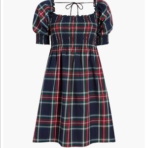 NWT hill house Athena in navy tartan  XS